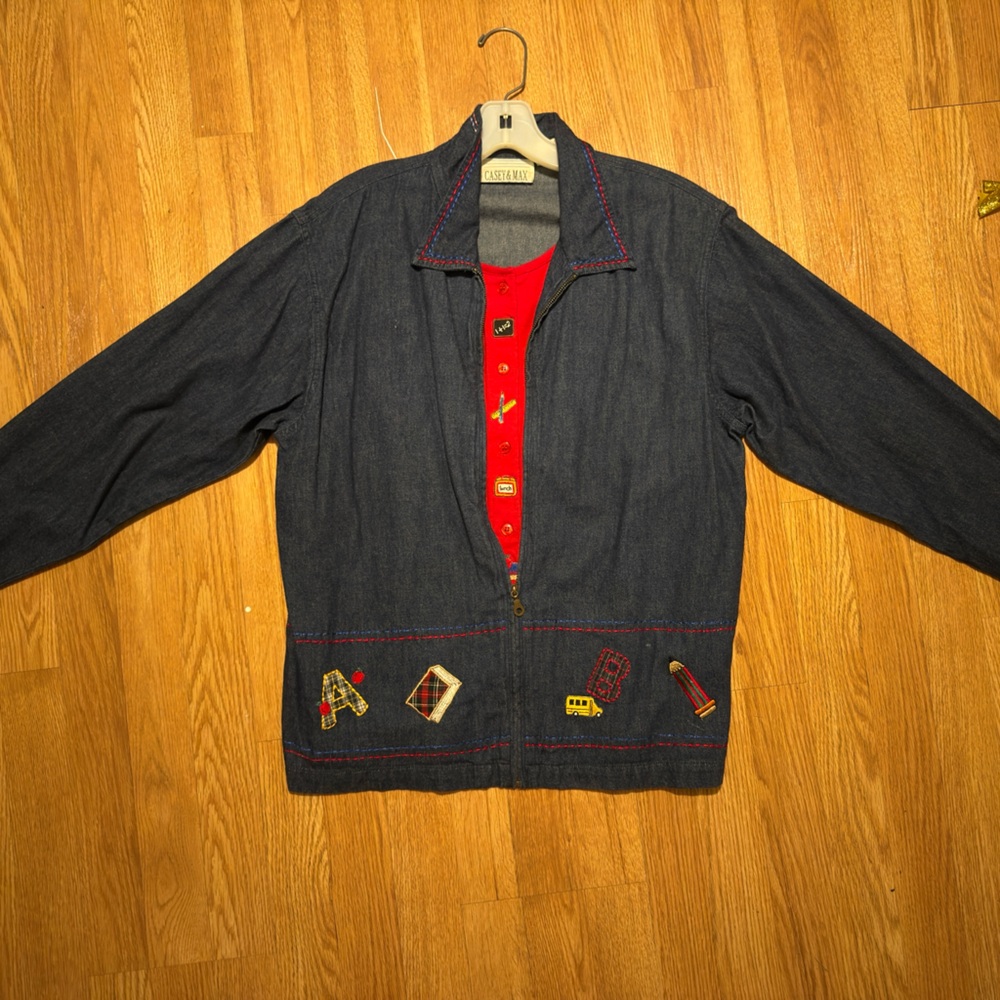 Vintage teacher button down